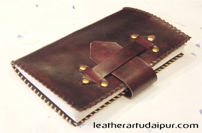 Art Leather Journal : Traditional Leather Notebook